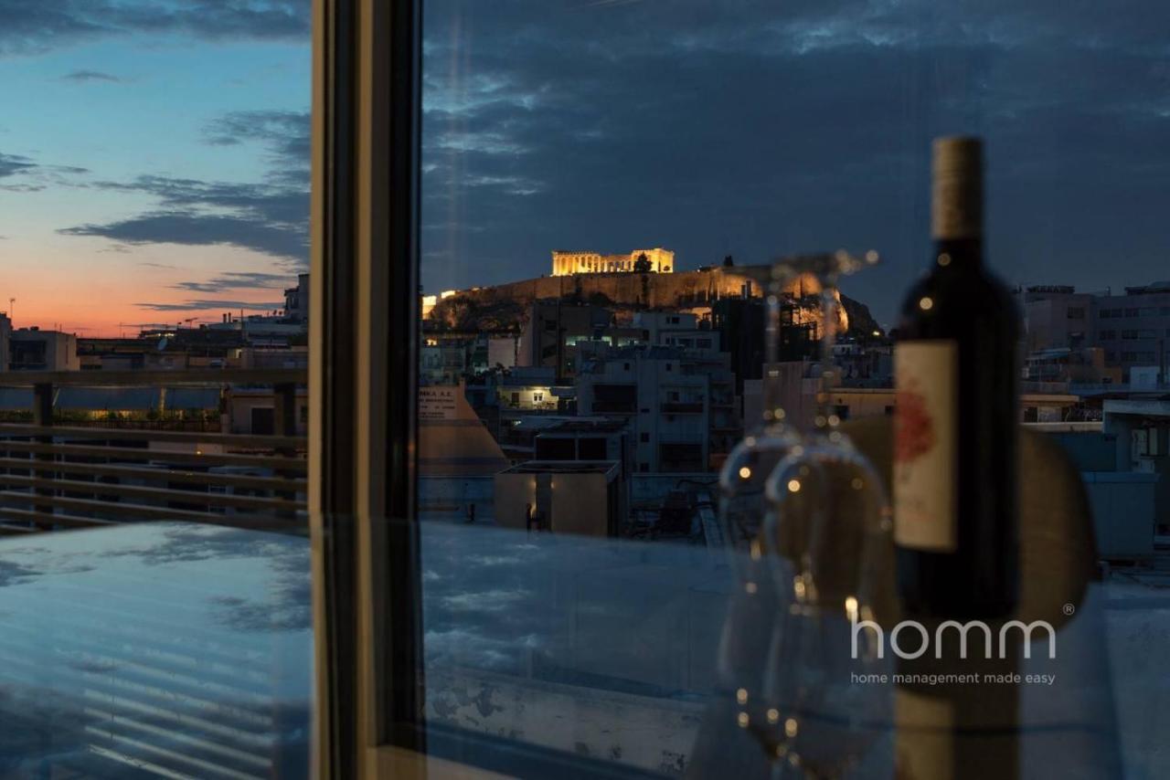 59M² Homm Loft- Penthouse With Acropolis View,2Ppl Apartment Athens Ngoại thất bức ảnh
