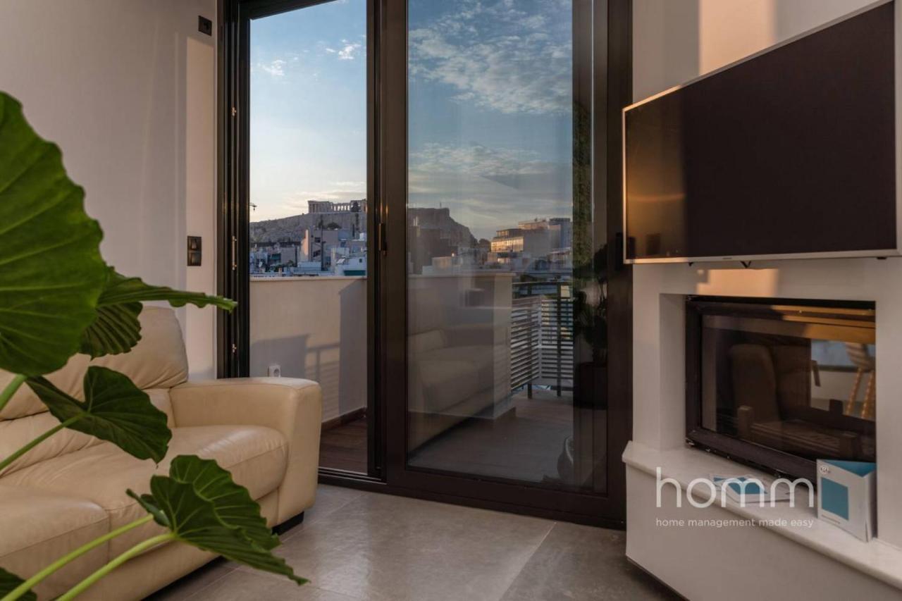 59M² Homm Loft- Penthouse With Acropolis View,2Ppl Apartment Athens Ngoại thất bức ảnh