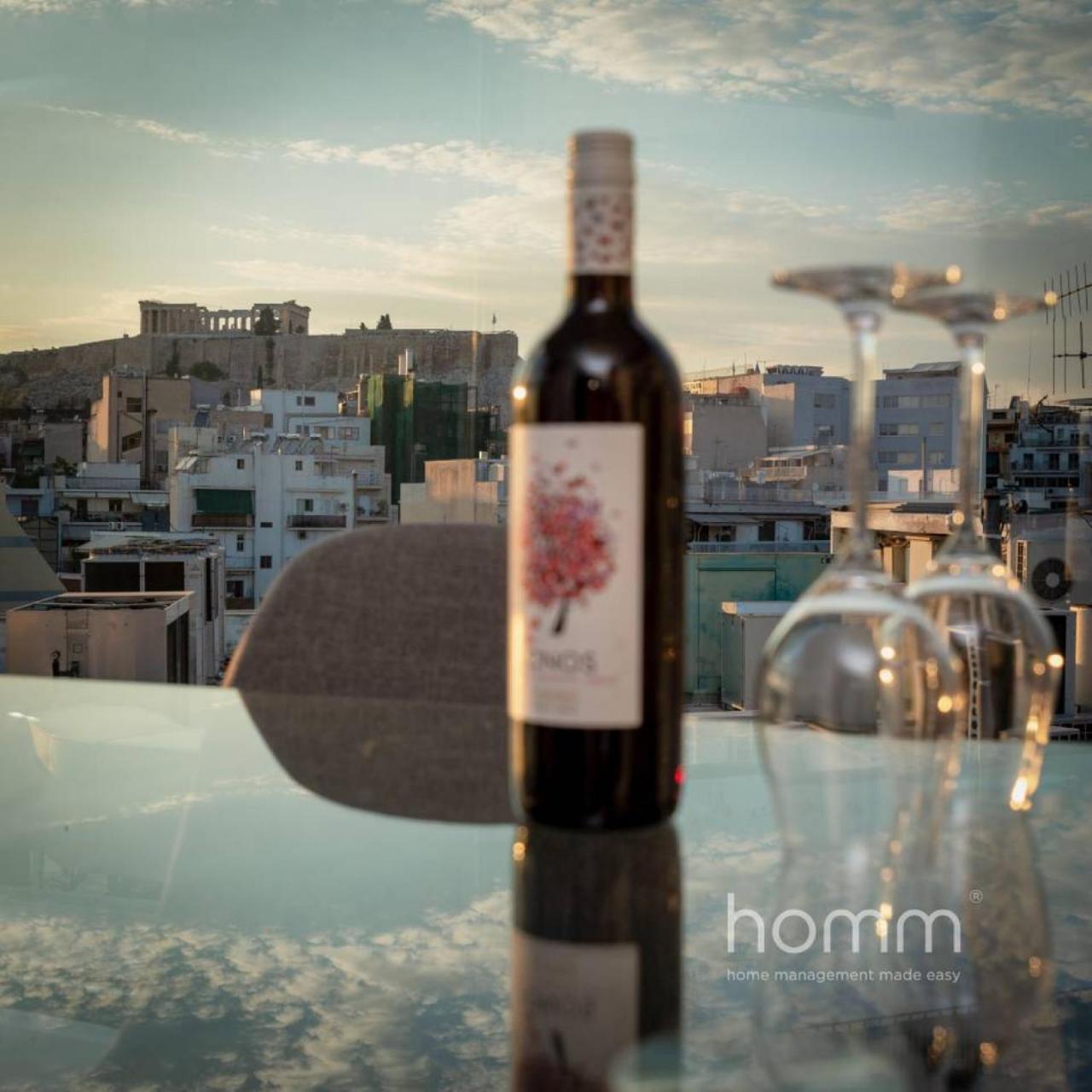 59M² Homm Loft- Penthouse With Acropolis View,2Ppl Apartment Athens Ngoại thất bức ảnh