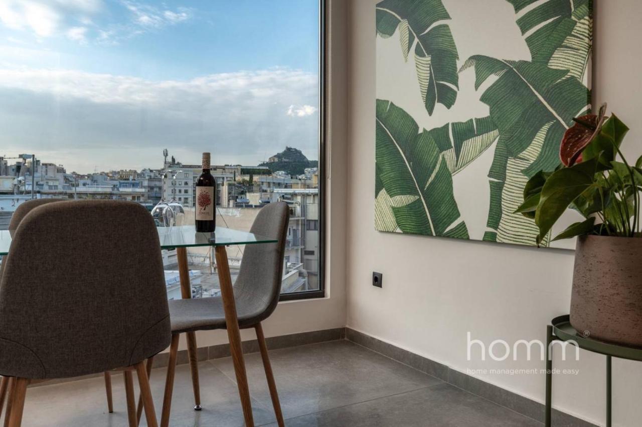 59M² Homm Loft- Penthouse With Acropolis View,2Ppl Apartment Athens Ngoại thất bức ảnh