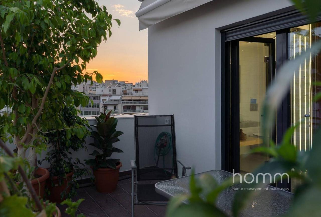 59M² Homm Loft- Penthouse With Acropolis View,2Ppl Apartment Athens Ngoại thất bức ảnh
